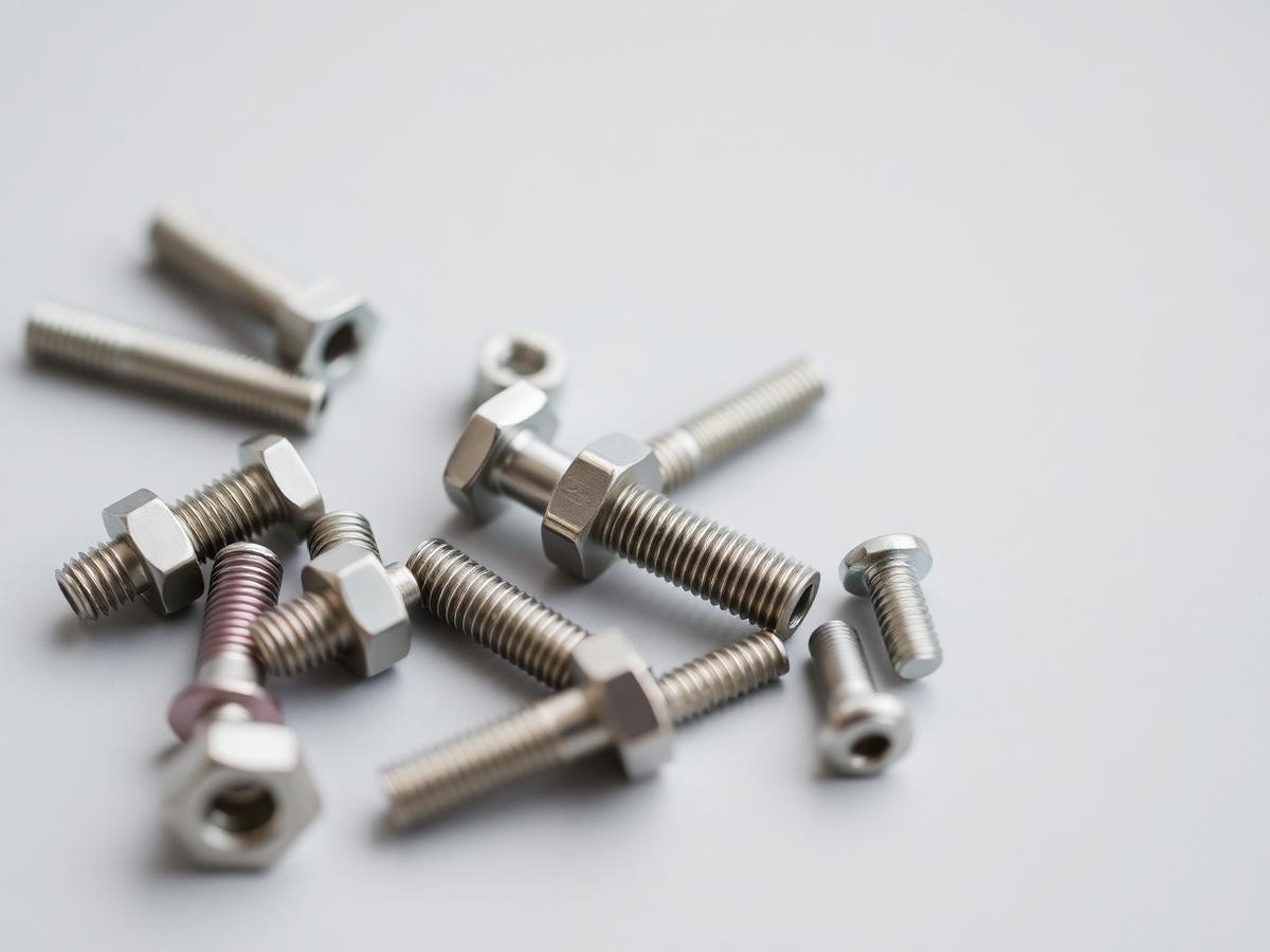 Custom stainless steel fasteners